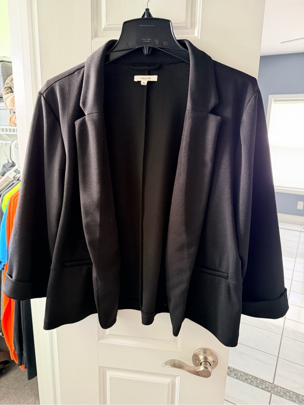 Maurices Black Open-Front Women's Blazer